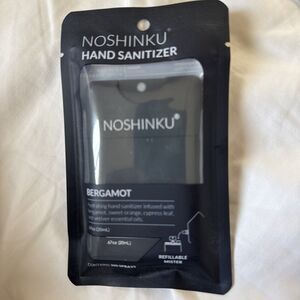 New 🆕 Noshinku Bergamot Hydrating Hand Sanitizer Refillable Mist 0.67 oz